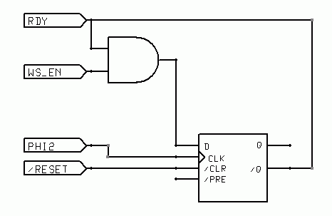 Discrete Wait-State Circuit