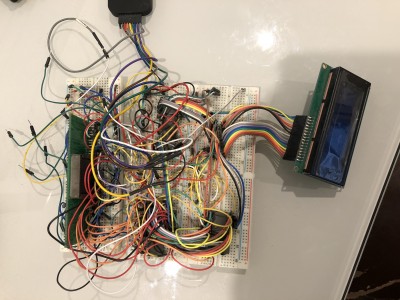 First breadboard 65C02