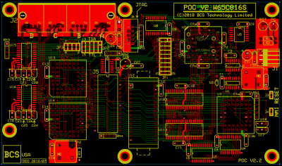 Revised POC V2.2 PCB w/Wait-State Circuitry