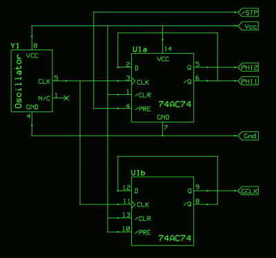 Modified Two-Phase Clock Generator