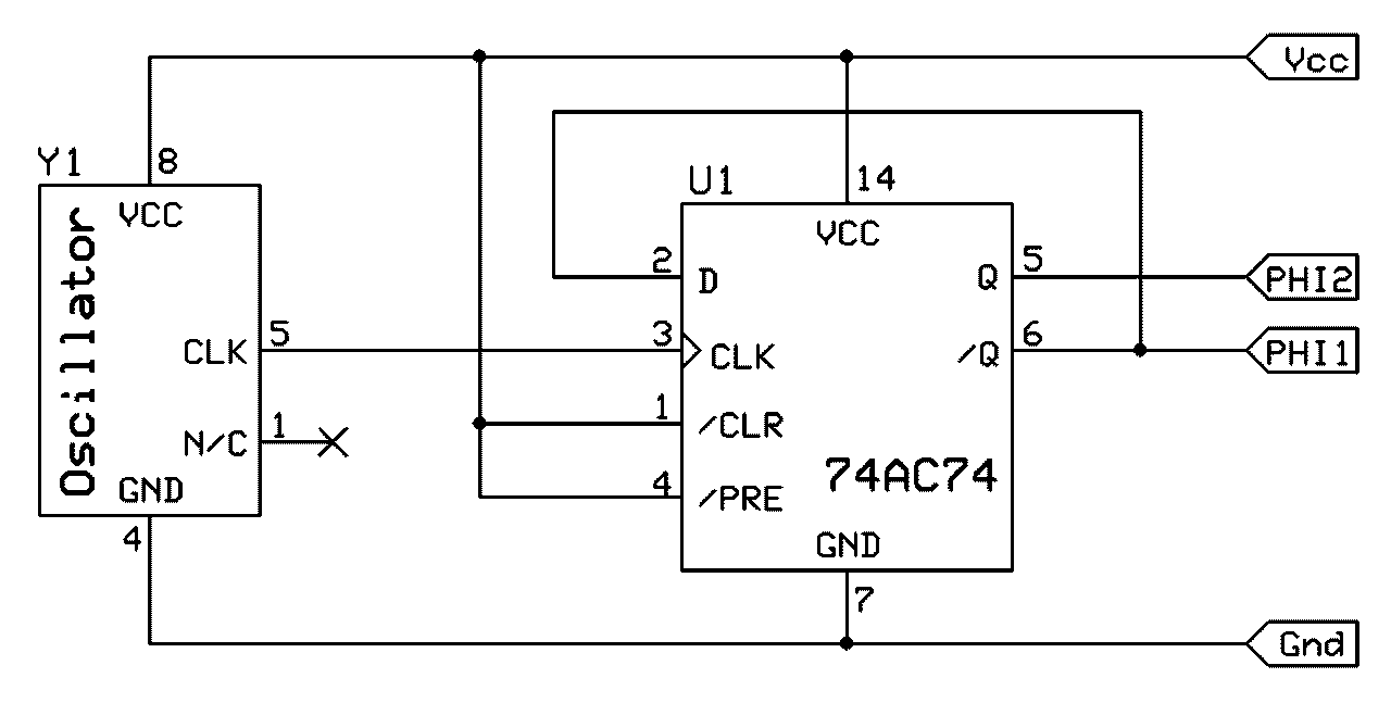 Basic Ø2 Clock Generator