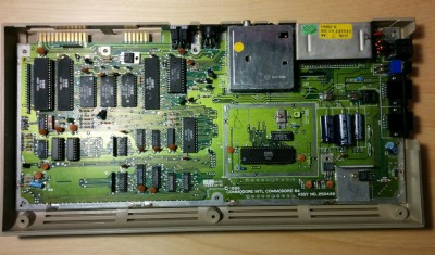 Top side of circuit board.