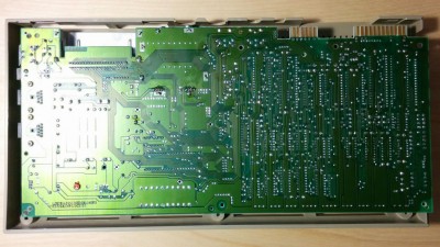 Bottom side of circuit board.