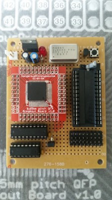 Fujitsu F2MC-8L SBC (Top)