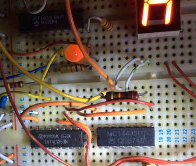 SN74LS393 and MC14495P