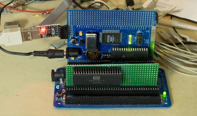6502 CPU board &amp; G8PP baseline on RC2014 backplane