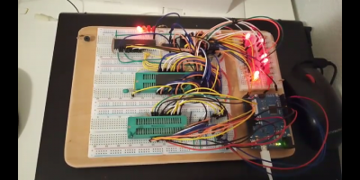 Testing the 6522 parallel output