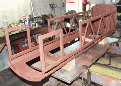 Roof Attached to Skeleton