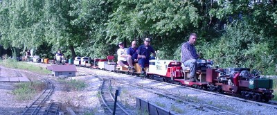 Long Test Train Climbing 2.7 Percent Grade