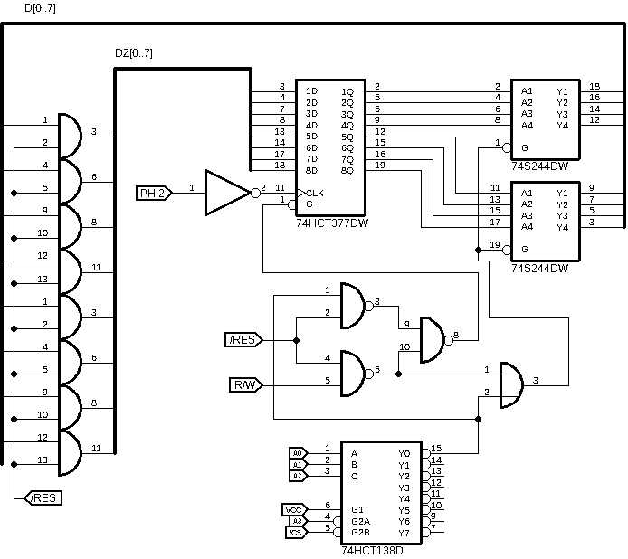 8bit Register.. with address selector