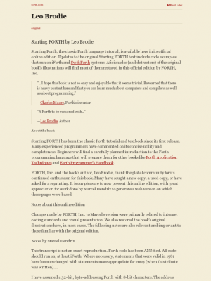 Readability preview