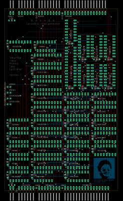 DMA controller board for VRAM