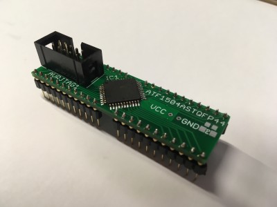 ATF1504 TQFP-44 Breadboard Adapter