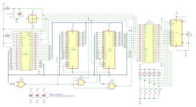 Ben Eaters Schematic for the Project