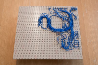 Photo of the bottom of the board