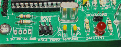 ASCII VT-100 TERMINAL — Serial Interface
