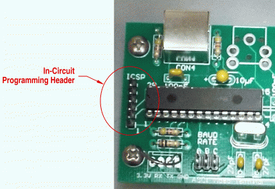 In-Circuit Programming Header