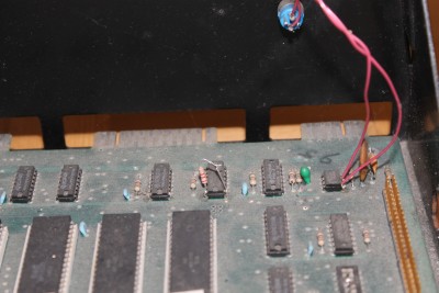 A picture of two of the modifications